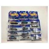 LOT OF 12 HOT WHEELS CARS IN ORIGINAL PACKAGE