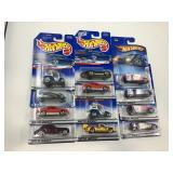 LOT OF 12 HOT WHEELS CARS IN ORIGINAL PACKAGE