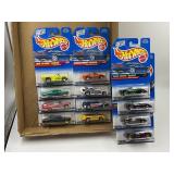 (3) SETS OF 4 HOT WHEELS CARS - TECH TONES