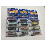 LOT OF 12 HOT WHEELS CARS IN ORIGINAL PACKAGE