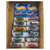 LOT OF 12 HOT WHEELS CARS IN ORIGINAL PACKAGE