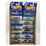 LOT OF 12 HOT WHEELS CARS IN ORIGINAL PACKAGE