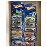 LOT OF 12 HOT WHEELS CARS IN ORIGINAL PACKAGE