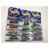 LOT OF 12 HOT WHEELS CARS IN ORIGINAL PACKAGE