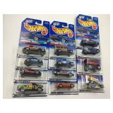 LOT OF 12 HOT WHEELS CARS IN ORIGINAL PACKAGE