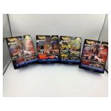 LOT OF 4 TEAM HOT WHEELS PIT CREW 1998 PRO RACING