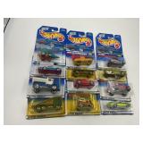 LOT OF 12 HOT WHEELS CARS IN ORIGINAL PACKAGE