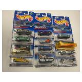 LOT OF 12 HOT WHEELS CARS IN ORIGINAL PACKAGE