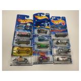 LOT OF 12 HOT WHEELS CARS IN ORIGINAL PACKAGE