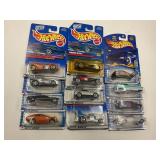 LOT OF 12 HOT WHEELS CARS IN ORIGINAL PACKAGE