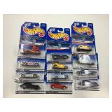 LOT OF 12 HOT WHEELS CARS IN ORIGINAL PACKAGE