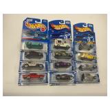LOT OF 12 HOT WHEELS CARS IN ORIGINAL PACKAGE