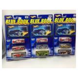 (3) HOT WHEELS LIMITED EDITION BLUE BOOK 2002
