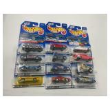 LOT OF 12 HOT WHEELS CARS IN ORIGINAL PACKAGE
