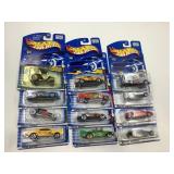LOT OF 12 HOT WHEELS CARS IN ORIGINAL PACKAGE