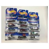 LOT OF 12 HOT WHEELS CARS IN ORIGINAL PACKAGE