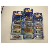 LOT OF 12 HOT WHEELS CARS IN ORIGINAL PACKAGE