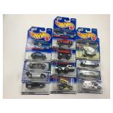 LOT OF 12 HOT WHEELS CARS IN ORIGINAL PACKAGE