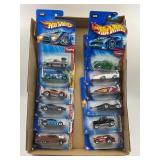 LOT OF 12 HOT WHEELS CARS IN ORIGINAL PACKAGE