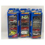 (3)  5 CAR HOT WHEELS GIFT PACKS IN ORIGINAL