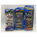 (3)  5 CAR HOT WHEELS GIFT PACKS IN ORIGINAL