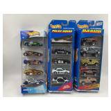 (3)  5 CAR HOT WHEELS GIFT PACKS IN ORIGINAL