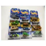 LOT OF 12 HOT WHEELS CARS IN ORIGINAL PACKAGE