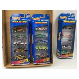 (3)  5 CAR HOT WHEELS GIFT PACKS