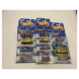 LOT OF 12 HOT WHEELS CARS IN ORIGINAL PACKAGE