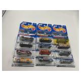 LOT OF 12 HOT WHEELS CARS IN ORIGINAL PACKAGE