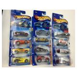 LOT OF 12 HOT WHEELS CARS IN ORIGINAL PACKAGE
