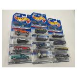LOT OF 12 HOT WHEELS CARS IN ORIGINAL PACKAGE
