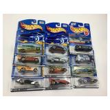 LOT OF 12 HOT WHEELS CARS IN ORIGINAL PACKAGE