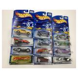 LOT OF 12 HOT WHEELS CARS IN ORIGINAL PACKAGE