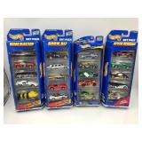 (3)  5 CAR HOT WHEELS GIFT PACKS IN ORIGINAL
