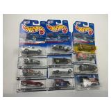 LOT OF 12 HOT WHEELS CARS IN ORIGINAL PACKAGE