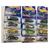 LOT OF 12 HOT WHEELS CARS IN ORIGINAL PACKAGE
