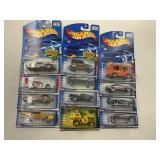 LOT OF 12 HOT WHEELS CARS IN ORIGINAL PACKAGE