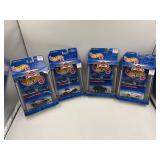 HOT WHEELS LOT OF 4 FINAL RUN DIE CAST CARS - 1993