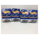 LOT OF 4 HOT WHEELS CARS - RACE TEAM SERIES IV
