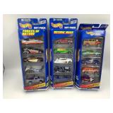 (3)  5 CAR HOT WHEELS GIFT PACKS IN ORIGINAL