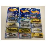 LOT OF 12 HOT WHEELS CARS IN ORIGINAL PACKAGE
