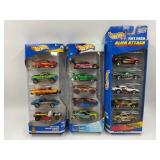 (3)  5 CAR HOT WHEELS GIFT PACKS IN ORIGINAL