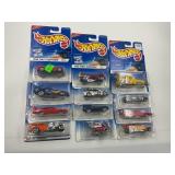 LOT OF 12 HOT WHEELS CARS IN ORIGINAL PACKAGE