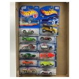 LOT OF 12 HOT WHEELS CARS  IN ORIGINAL PACKAGE