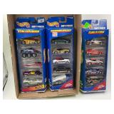 (3)  5 CAR HOT WHEELS GIFT PACKS