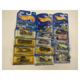 LOT OF 12 HOT WHEELS CARS IN ORIGINAL PACKAGE