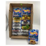 LOT OF 12 HOT WHEELS CARS IN ORIGINAL PACKAGE