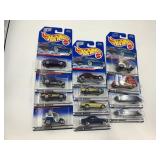 LOT OF 12 HOT WHEELS CARS IN ORIGINAL PACKAGE