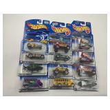 LOT OF 12 HOT WHEELS CARS IN ORIGINAL PACKAGE